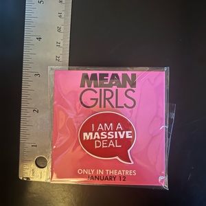 Iconic Mean Girls “I’m a Massive Deal” enamel pin